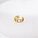 Bezel Lab Grown Diamond Zig-Zag Ring